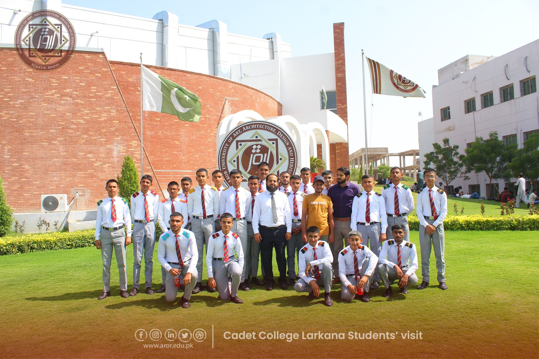 Cadet College Larkana Students Visit