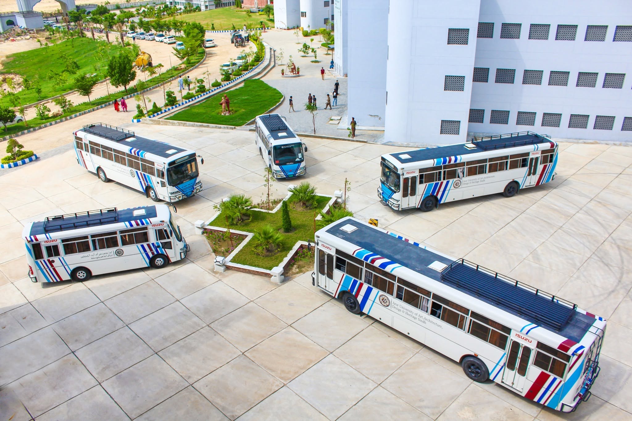 Aror University Bus Fleet