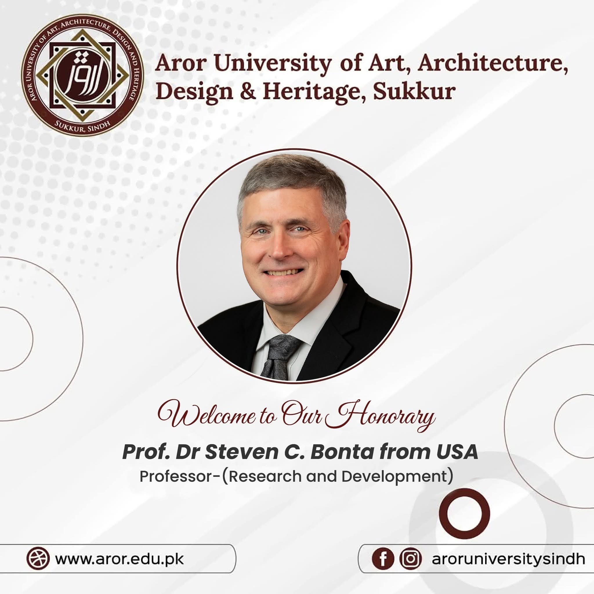 Prof. Dr Steven C. Bonta