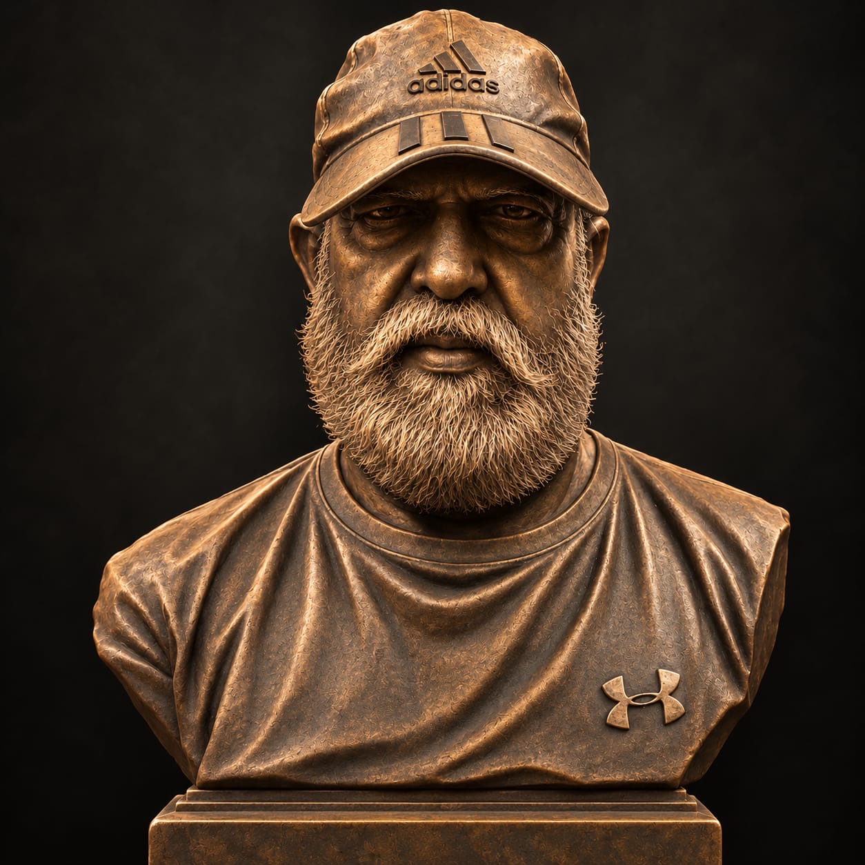 Sculptor Mansoor zuberi